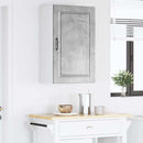 vidaXL Fali Szekrény PORTO Beton Szürke 50 x 31 x 80 cm Faanyag