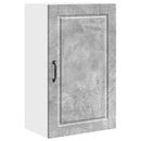 vidaXL Fali Szekrény PORTO Beton Szürke 50 x 31 x 80 cm Faanyag
