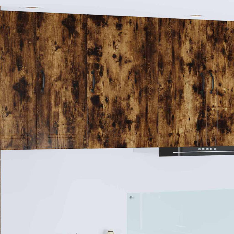 vidaXL Fali konyhaszekrény Füstölt tölgy 50 x 31 x 80 cm Faanyag