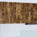 vidaXL Fali Szekrény PORTO Füstölt tölgy 50 x 31 x 80 cm Faanyag