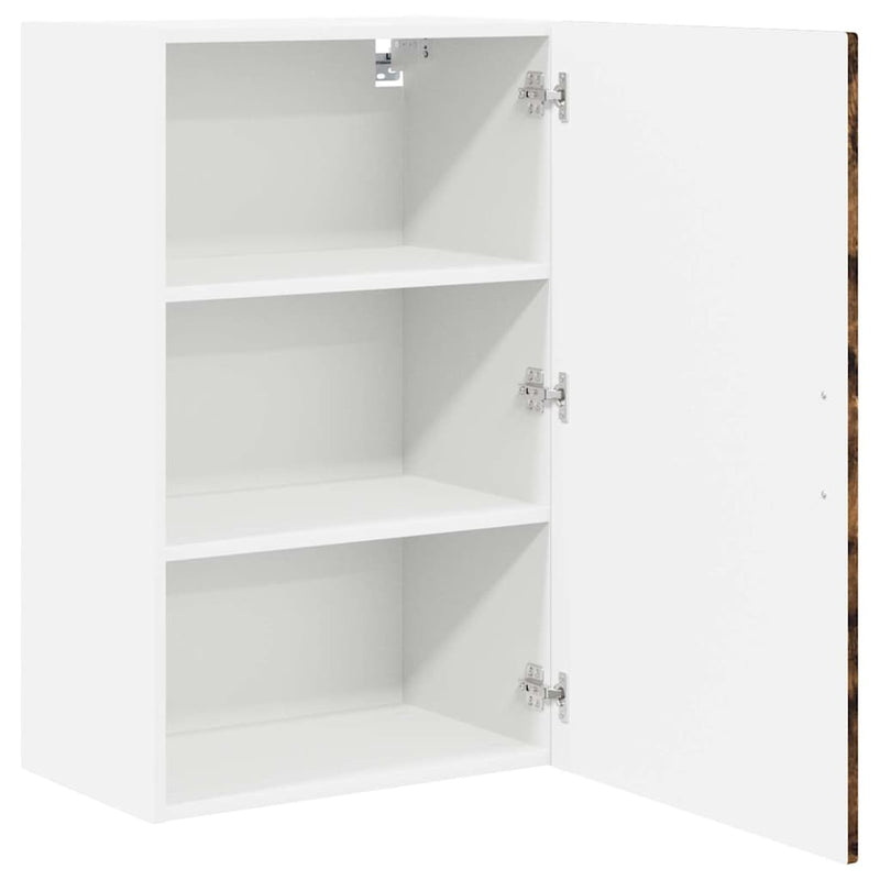 vidaXL Fali konyhaszekrény Füstölt tölgy 50 x 31 x 80 cm Faanyag