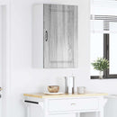 vidaXL Fali Szekrény PORTO Szürke Sonoma 50 x 31 x 80 cm Faanyag