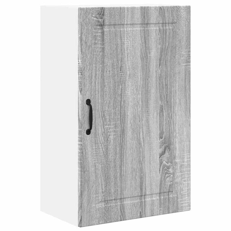 vidaXL Fali konyhaszekrény Szürke Sonoma 50 x 31 x 80 cm Faanyag