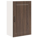 vidaXL Fali Szekrény PORTO Barna Tölgy 50 x 31 x 80 cm Faanyag