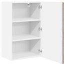 vidaXL Fali Szekrény PORTO Barna Tölgy 50 x 31 x 80 cm Faanyag