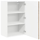 vidaXL Fali Szekrény PORTO Öreg fa 50 x 31 x 80 cm Faanyag