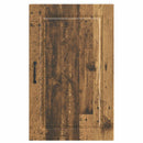vidaXL Fali Szekrény PORTO Öreg fa 50 x 31 x 80 cm Faanyag
