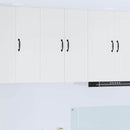 vidaXL Fali konyhaszekrény polcokkal Fehér 60 x 31 x 80 cm Faanyag