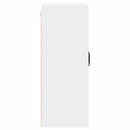 vidaXL Fali konyhaszekrény polcokkal Fehér 60 x 31 x 80 cm Faanyag