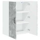 vidaXL Fali Szekrény PORTO Beton Szürke 60 x 31 x 80 cm Faanyag