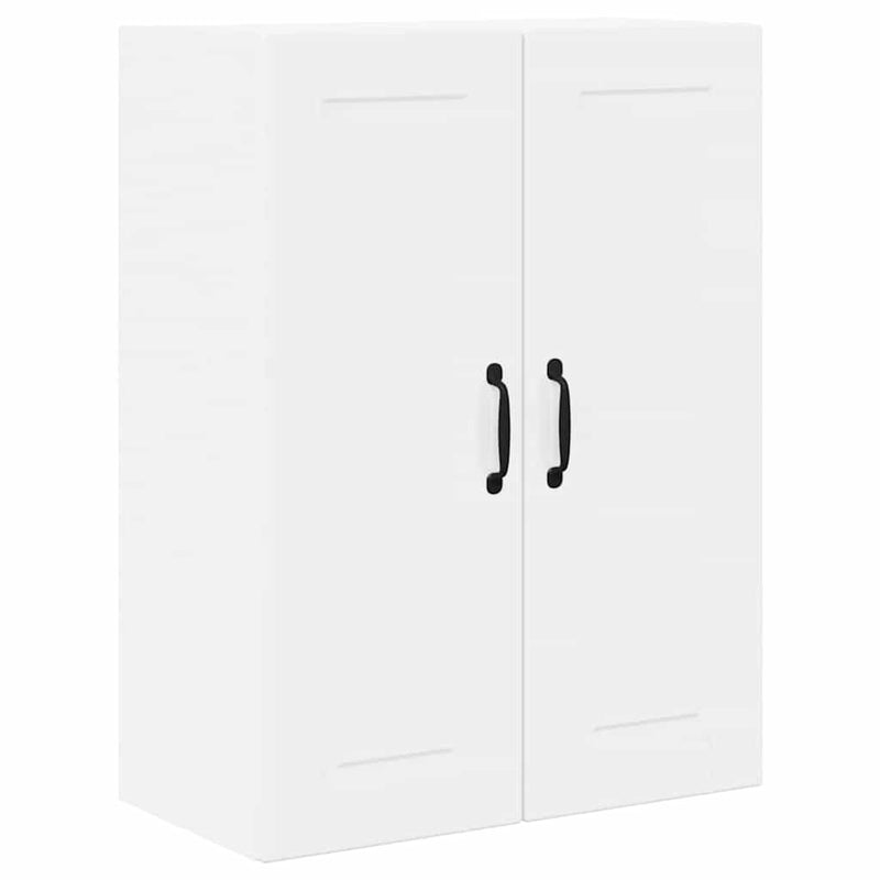 vidaXL Fali konyhaszekrény Magas Fényű Fehér 60 x 31 x 80 cm Faanyag