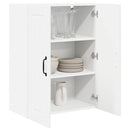 vidaXL Fali konyhaszekrény Magas Fényű Fehér 60 x 31 x 80 cm Faanyag