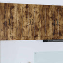 vidaXL Fali Szekrény PORTO Füstölt tölgy 60 x 31 x 80 cm Faanyag