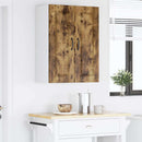 vidaXL Fali Szekrény PORTO Füstölt tölgy 60 x 31 x 80 cm Faanyag