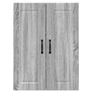 vidaXL Fali konyhaszekrény Szürke Sonoma 60 x 31 x 80 cm Faanyag