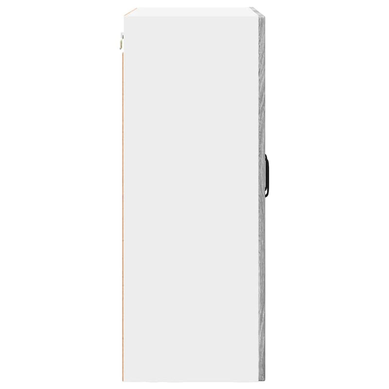 vidaXL Fali konyhaszekrény Szürke Sonoma 60 x 31 x 80 cm Faanyag