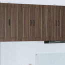 vidaXL Fali Szekrény PORTO Barna Tölgy 60 x 31 x 80 cm Faanyag