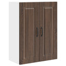 vidaXL Fali Szekrény PORTO Barna Tölgy 60 x 31 x 80 cm Faanyag