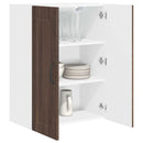 vidaXL Fali Szekrény PORTO Barna Tölgy 60 x 31 x 80 cm Faanyag