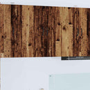 vidaXL Fali konyhaszekrény polcokkal Öreg fa 60 x 31 x 80 cm Faanyag