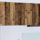 vidaXL Fali Szekrény PORTO Öreg fa 60 x 31 x 80 cm Faanyag