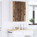 vidaXL Fali Szekrény PORTO Öreg fa 60 x 31 x 80 cm Faanyag