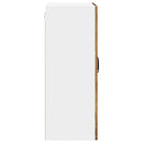 vidaXL Fali konyhaszekrény polcokkal Öreg fa 60 x 31 x 80 cm Faanyag