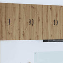 vidaXL Fali konyhaszekrény Artisan tölgy 60 x 31 x 80 cm Faanyag