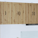 vidaXL Fali Szekrény PORTO Artisan tölgy 60 x 31 x 80 cm Faanyag
