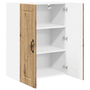 vidaXL Fali konyhaszekrény Artisan tölgy 60 x 31 x 80 cm Faanyag