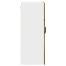 vidaXL Fali konyhaszekrény Artisan tölgy 60 x 31 x 80 cm Faanyag