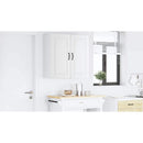 vidaXL Fali Szekrény PORTO Fehér 80 x 31 x 80 cm Faanyag