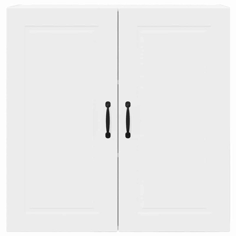 vidaXL Fali konyhaszekrény polcokkal Fehér 80 x 31 x 80 cm Faanyag