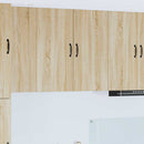 vidaXL Fali konyhaszekrény Sonoma tölgy 80 x 31 x 80 cm Faanyag