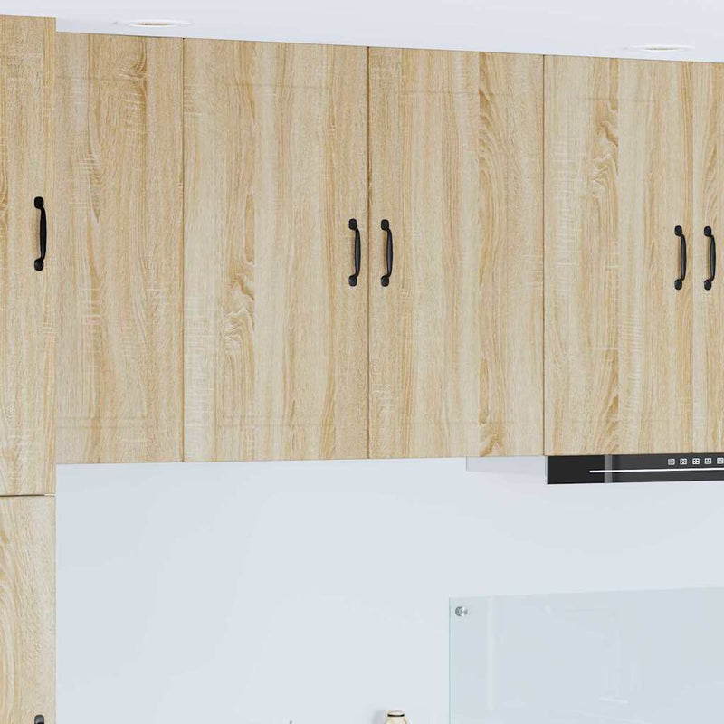 vidaXL Fali konyhaszekrény Sonoma tölgy 80 x 31 x 80 cm Faanyag