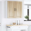 vidaXL Fali Szekrény PORTO Sonoma tölgy 80 x 31 x 80 cm Faanyag