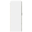 vidaXL Fali konyhaszekrény Beton Szürke 80 x 31 x 80 cm Faanyag