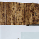 vidaXL Fali Szekrény PORTO Füstölt tölgy 80 x 31 x 80 cm Faanyag