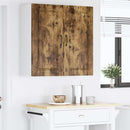 vidaXL Fali Szekrény PORTO Füstölt tölgy 80 x 31 x 80 cm Faanyag