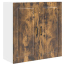 vidaXL Fali Szekrény PORTO Füstölt tölgy 80 x 31 x 80 cm Faanyag