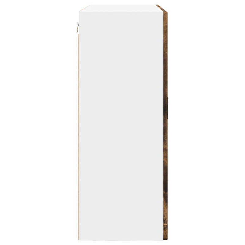 vidaXL Fali konyhaszekrény Füstölt tölgy 80 x 31 x 80 cm Faanyag