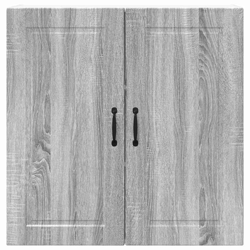 vidaXL Fali konyhaszekrény Szürke Sonoma 80 x 31 x 80 cm Faanyag