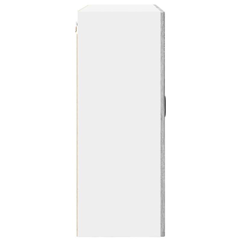 vidaXL Fali konyhaszekrény Szürke Sonoma 80 x 31 x 80 cm Faanyag