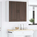 vidaXL Fali Szekrény PORTO Barna Tölgy 80 x 31 x 80 cm Faanyag