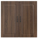 vidaXL Fali Szekrény PORTO Barna Tölgy 80 x 31 x 80 cm Faanyag