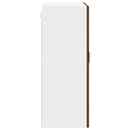 vidaXL Fali konyhaszekrény ajtóval Barna Tölgy 80 x 31 x 80 cm Faanyag