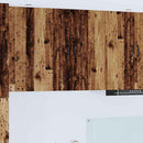 vidaXL Fali konyhaszekrény polcokkal Öreg fa 80 x 31 x 80 cm Faanyag