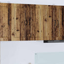 vidaXL Fali Szekrény PORTO Öreg fa 80 x 31 x 80 cm Faanyag