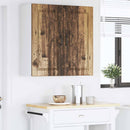 vidaXL Fali Szekrény PORTO Öreg fa 80 x 31 x 80 cm Faanyag