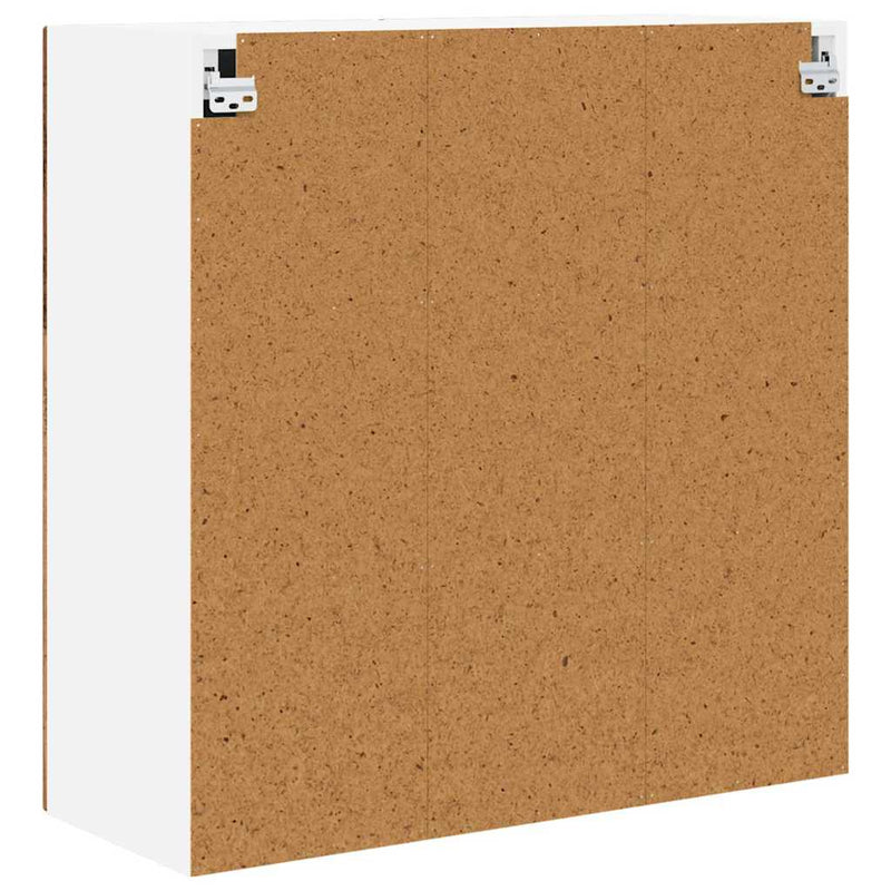 vidaXL Fali konyhaszekrény polcokkal Öreg fa 80 x 31 x 80 cm Faanyag